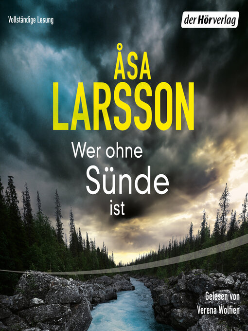 Title details for Wer ohne Sünde ist by Åsa Larsson - Wait list